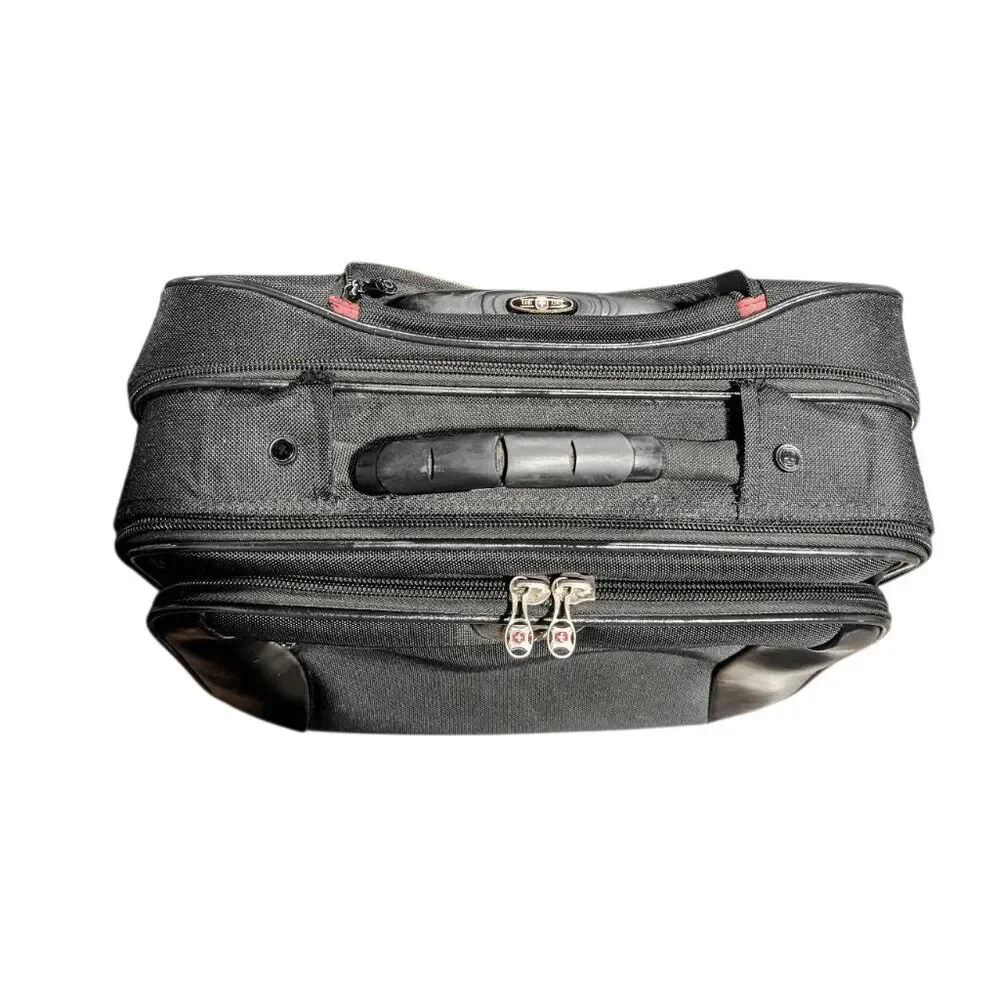 SWISS GEAR Wenger Potmac Carry-On Two Wheeled Laptop Briefcase Luggage Bag